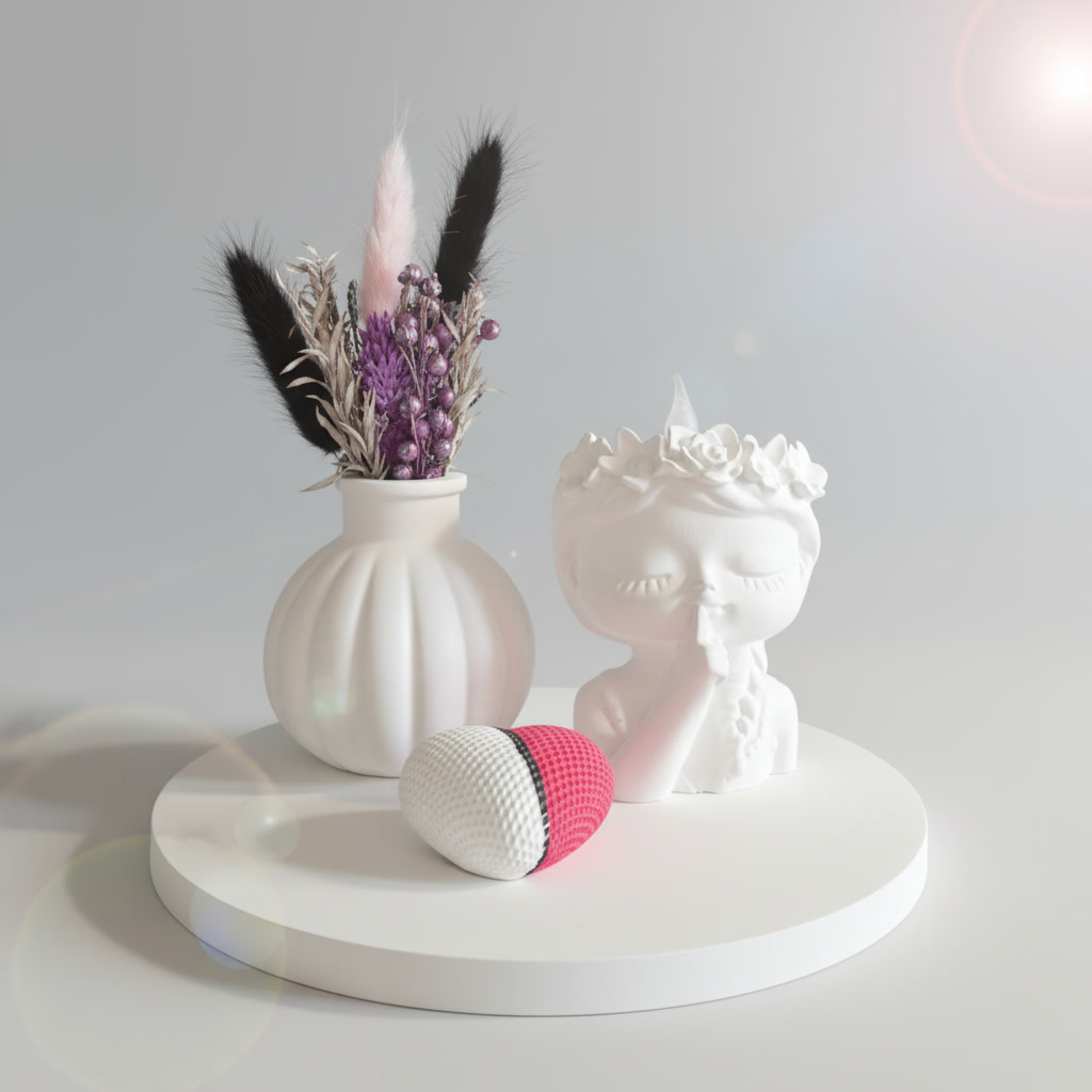 Einhorn-Maedchen mit Kugelvase – Ansicht 2