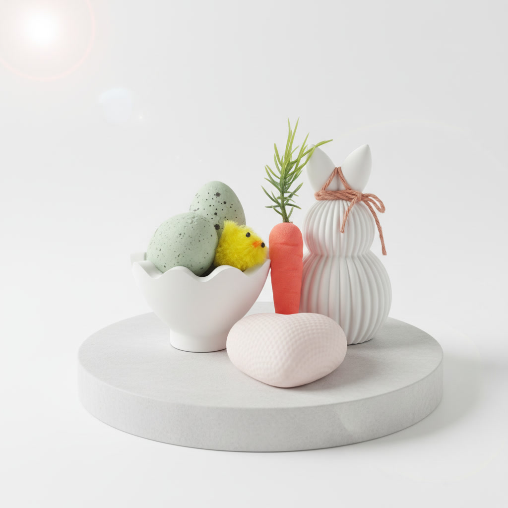 Einhorn-Maedchen mit Kugelvase – Ansicht 3