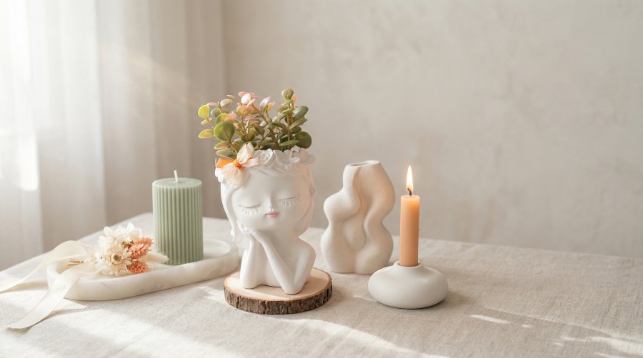 Stone & Flame Manufaktur — Handgegossene Gipsfiguren