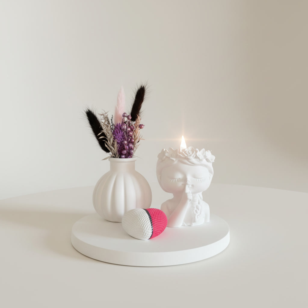 Adventskranz mit Engel – Ansicht 2
